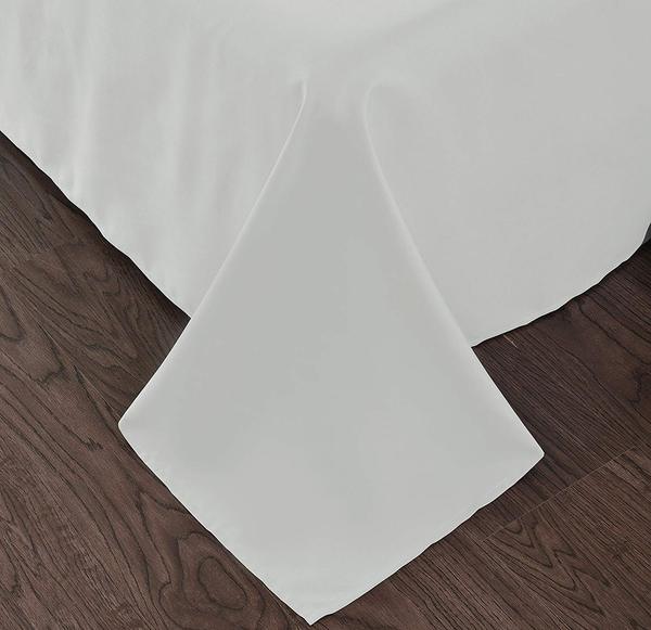 Goza Bedding Microfiber Flat Sheet Grey, Full