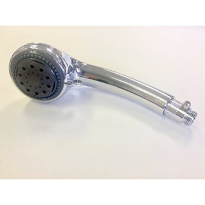 Chrome Handheld Shower Head With Shut Off Flow Control Switch Chrome Handheld Shower Head With Shut Off Flow Control Switch