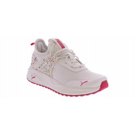 PUMA Pacer 23 Bonbon Youth Girls' Running Sneaker | 39683801 White