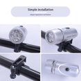 thumbnail image 4 of Faro trasero Eigraketly luz trasera LED para ciclismo luz delantera 7 modos accesorio para bicicleta, 4 of 6