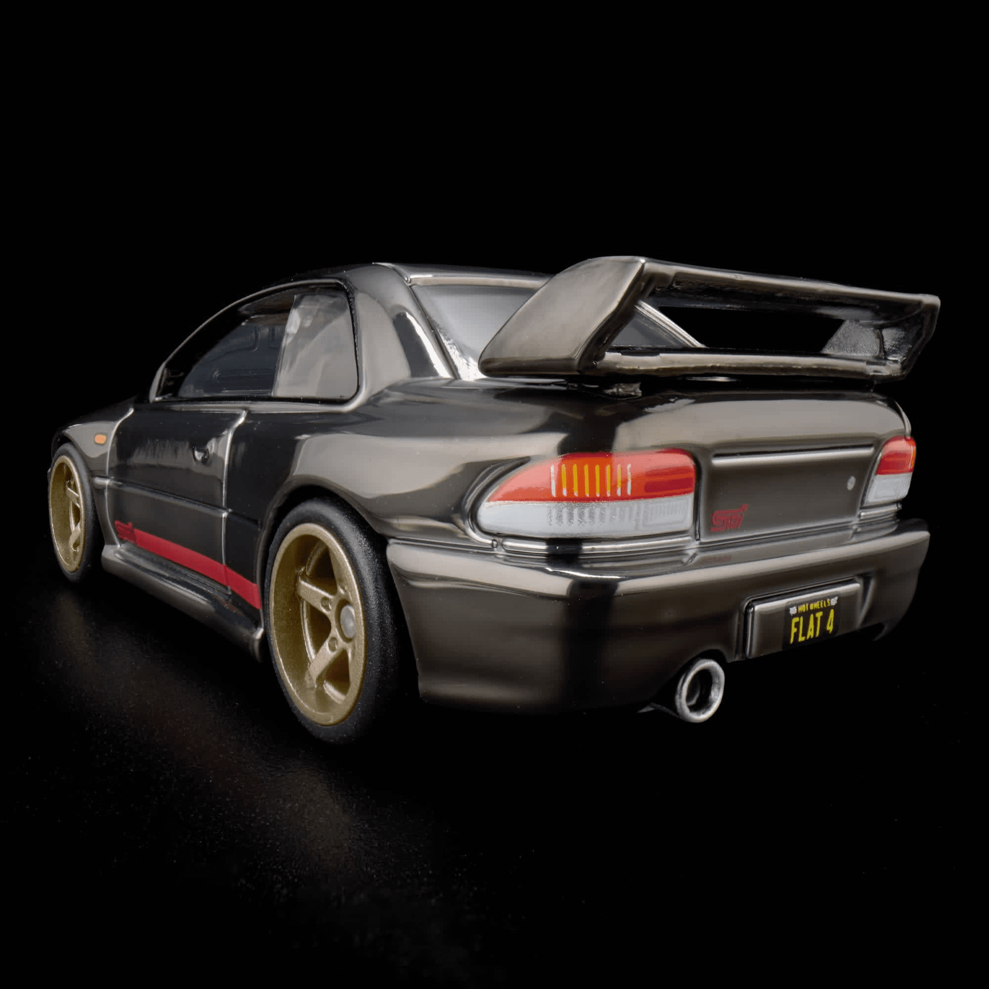 Hot Wheels RLC ’98 Subaru Impreza WRX STi 1:64 Die-Cast Car by Mattel Creations RLC Exclusive 1998 Subaru Impreza WRX STI