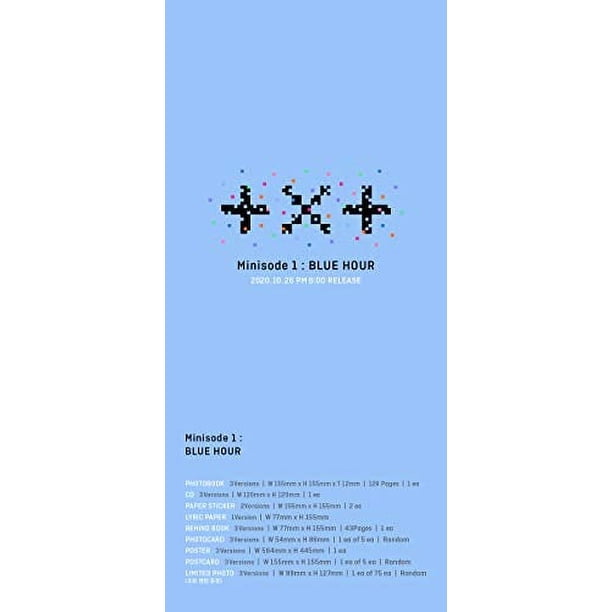 Tomorrow X Together - Minisode 1: Blue Hour CD, K-pop Boy Band