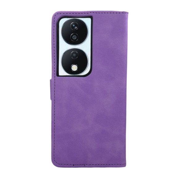 Funda Cartera Suave Cely Vesmir Para Honor X7B Morado Más 2 Micas
