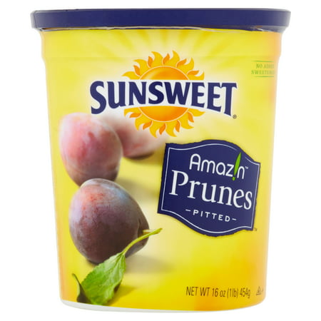 Sunsweet Amazin Pitted Prunes, 16 Oz. (Best Prunes To Eat)