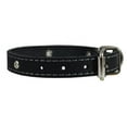 thumbnail image 2 of Real Leather Studded Dog Collar 15"x5/8" Black Fits 10.5"-13.5" Neck, 2 of 3