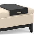 thumbnail image 3 of Simpli Home Oregon 42W Storage Ottoman Bench with Tray, 3 of 15