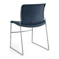 thumbnail image 6 of HON Olson Stacker High Density Chair, Regatta Seat/Back, Chrome Base, 4/Carton, 6 of 14