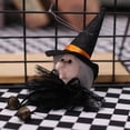 thumbnail image 1 of Taian 6 accesorios de dise?o de lugar de Halloween falda de gasa de dibujos animados colgante de campana colgante colgante de bruja de calabaza ZefeiWu 8390614058927, 1 of 1