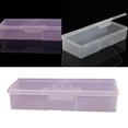 thumbnail image 4 of Plastic Transparent Nail Manicure Tools Storage Box Nail Dotting Drawing Pens Buffer Grinding Files Organizer Case Container, 4 of 9