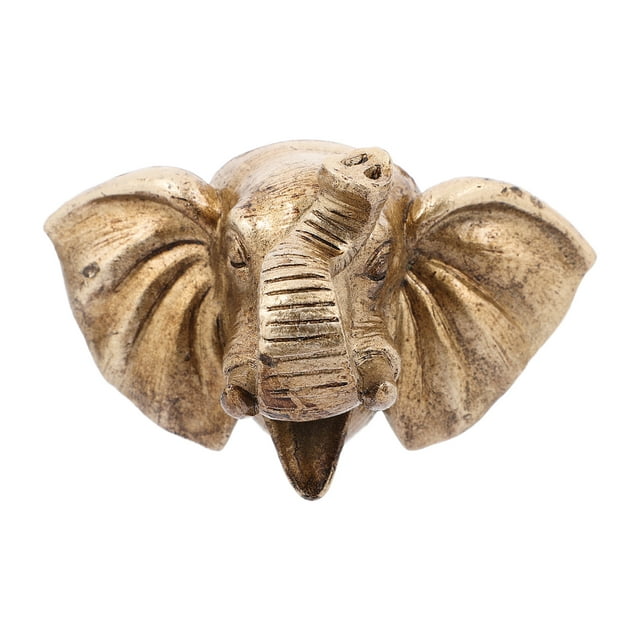 KAKOWELY elephant head wall decor Elephant Head Fountain Nozzle Wall Fountain Pool Sprayer Fountain Pool Sprayer Fountain Animal Head Pond Fountain Nozzle Fountain Water Feature Spitter