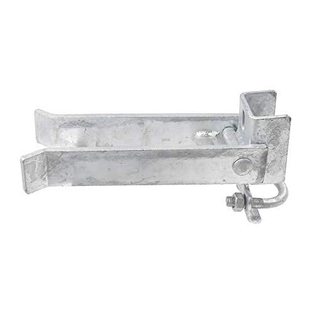 Chain Link Fence Commercial Double Gate Latch 1-5/8" or 2" Frame | Strong Arm Double Gate Latch for Swing Gates