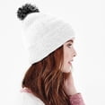 thumbnail image 2 of Beechfield Tuque d'Hiver Extrême Duo Snowstar pour Filles, 2 of 2
