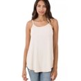 thumbnail image 2 of (ZENANA) Front-Back Reversible (Vneck-ScoopNeck Reversible) Spaghetti Cami, 2 of 5