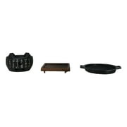 Japanese Cuisine Portable Konro Charcoal Grill BBQ Stove With Comal And Trivet