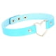 thumbnail image 1 of Collar para mujer, joyería para mujer, collar de cadena de cuero punk para el cuello, joyería de corazón, collar de cadena de clavícula para mujer, 1 of 3