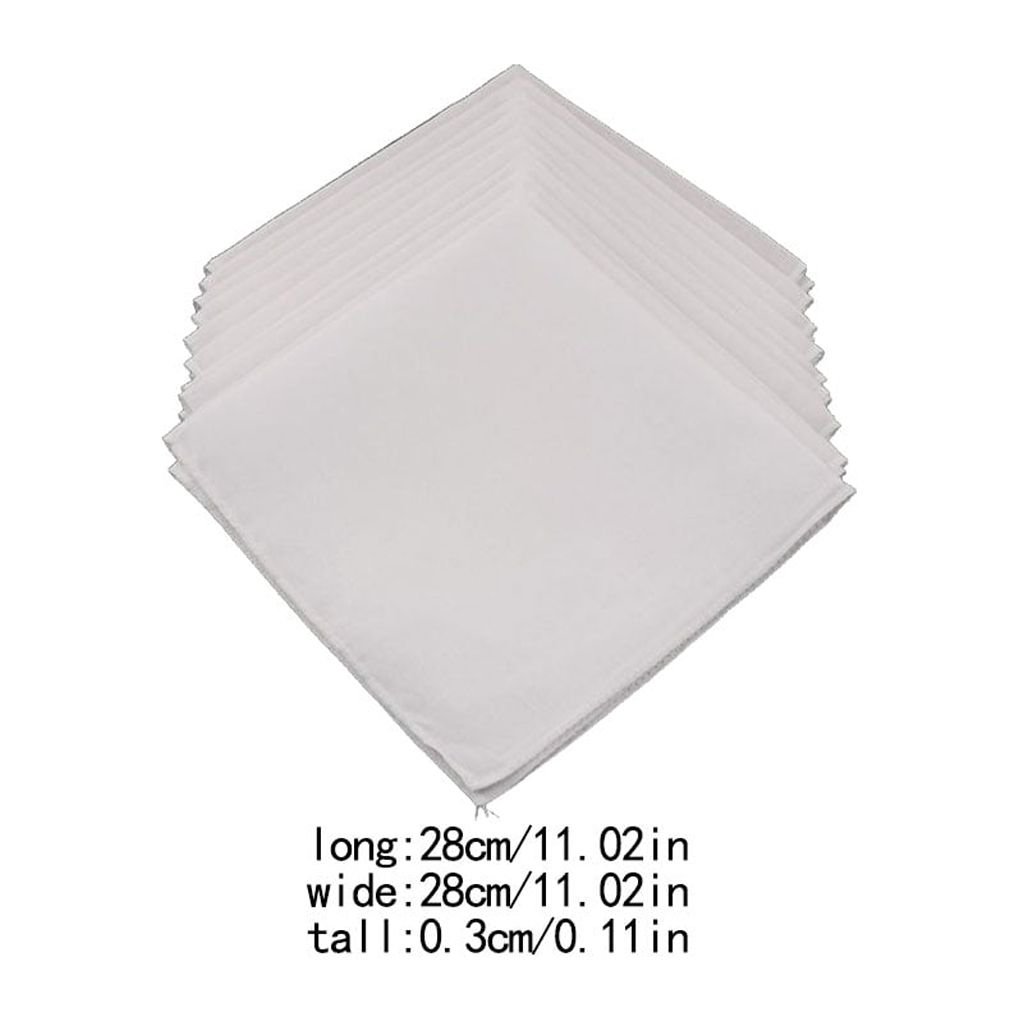 Lot De 3 Mouchoirs De Poche En Coton - Couleurs Assorties - 43x43 Cm - Neuf Avec étiquettes