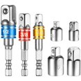 thumbnail image 1 of Adaptateur Douille 1/2 3/8 1/4 Hex Adaptateur de Perceuse Réducteur, 1 of 5