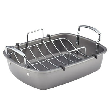 Cooks Standard Classic 02535 Stainless Steel Roaster with Rack 