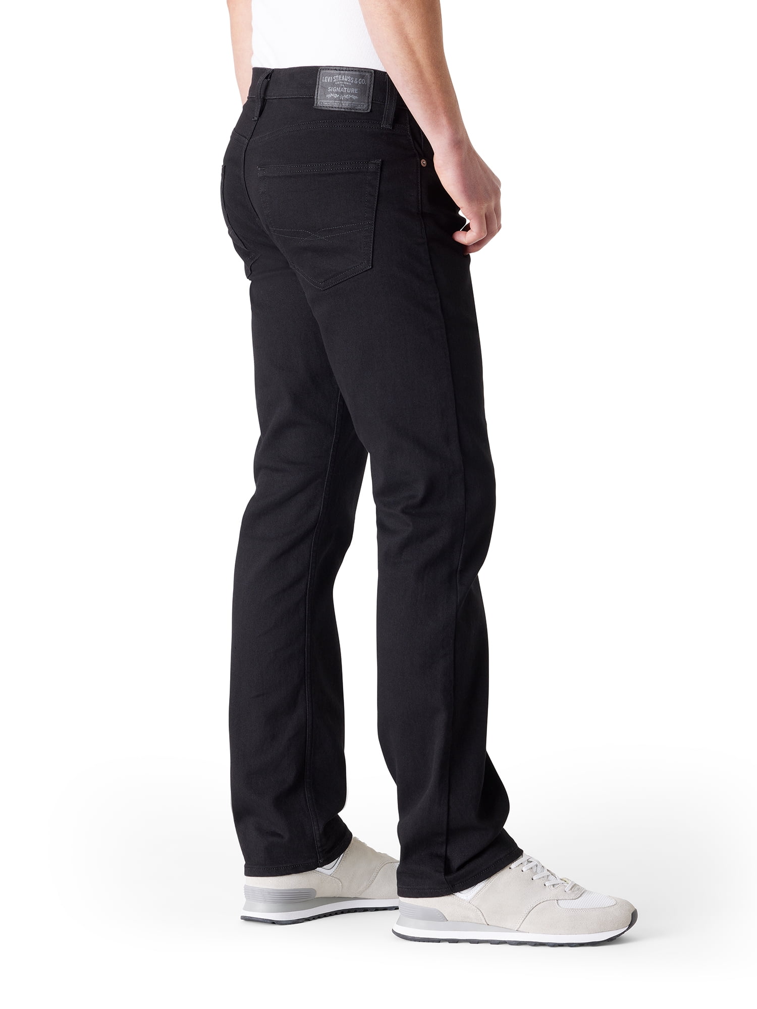 Levi Strauss Signature Men's and Big and Tall Slim Straight Fit Jeans