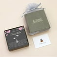 thumbnail image 2 of Anavia "To An Amazing New Mom" Mother's Day Rose Necklace With Gift Card, 1st mothers day gift for new mom [Silver], 2 of 3