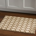 thumbnail image 5 of Linon Home Décor Elegance Area Rug Collection, Beige and Navy, 2' x 3', 5 of 6