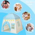 thumbnail image 6 of Play Tent, Flower Kids Play Tent Children Indoor and Outdoor Castle Playhouse for Boys Toddlers Gift, Blue, 6 of 11