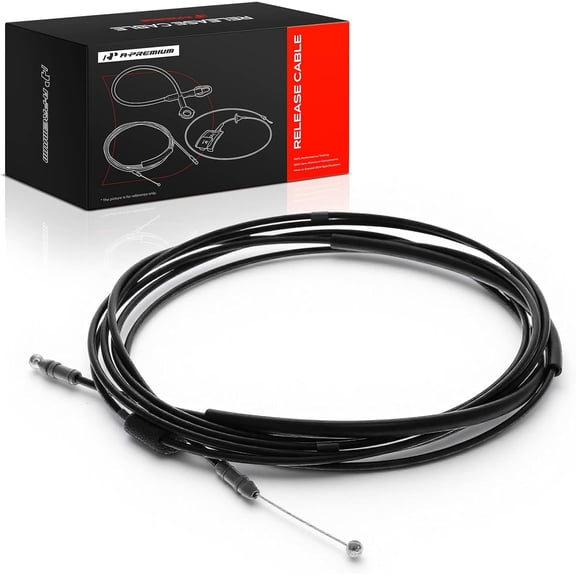 A-Premium 171.7 Inch Trunk Release Cable | fit for Toyota Camry 2007 2008 2009 2010 2011, Rear Trunk, Replace# 6460706170