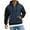 Navy, variant on Hoodies for Men 1/4 Zip Pullover Long Sleeve Hooded Sweatshirt Fall Winter Vintage Tactical Hoodie with Pockets