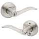 thumbnail image 3 of Cerradura de puerta Kwikset 740SEL-15S Sedona Lever en níquel satinado, 3 of 9