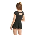thumbnail image 2 of Justice Cap Sleeve Ballet Leotard for Girls with Bow Back, Sizes XXS-XL, 2 of 5