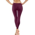 thumbnail image 4 of Posijego Womens Workout Gym Leggings Drawstring Bottom Stretch Slim Sports Running Yoga Leggings for Women, 4 of 8