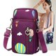 thumbnail image 5 of Bolso universal del teléfono de la cartera de Crossbody para el teléfono celular del mini bolso del brazo del hombro de las mujeres, 5 of 5