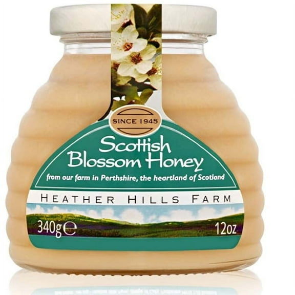 Heather Hills Scottish Blossom Honey 12Oz