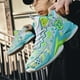 thumbnail image 3 of BINQER Zapatillas de baloncesto de caña alta for hombre con malla transpirable estilo grafiti y entresuela acolchada, aptas for uso en interiores y exteriores., 3 of 8