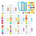 thumbnail image 4 of Juego de combinación funcional s de papel de doble cara Juego de juguetes de encaje con bloques Juego de para juego Alfabeto Hugo rompecabezas a juego, 4 of 8