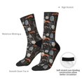 thumbnail image 4 of Vsdgher Fox In The Forest Crew Socks for Men & Women, Breathable Casual Athletic Ankle Socks, 4 of 6