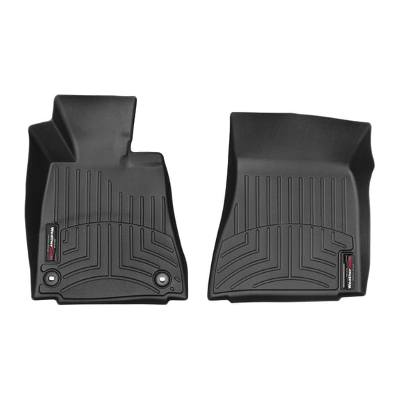 WeatherTech Custom Fit FloorLiners compatible with 2015-2015 Lexus IS - 1st Row (Driver & Passenger), Black