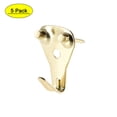 thumbnail image 1 of Ganchos para cuadros Uxcell 50lbs Kit de ganchos para marcos de fotos con clavos 5Pack, 1 of 5