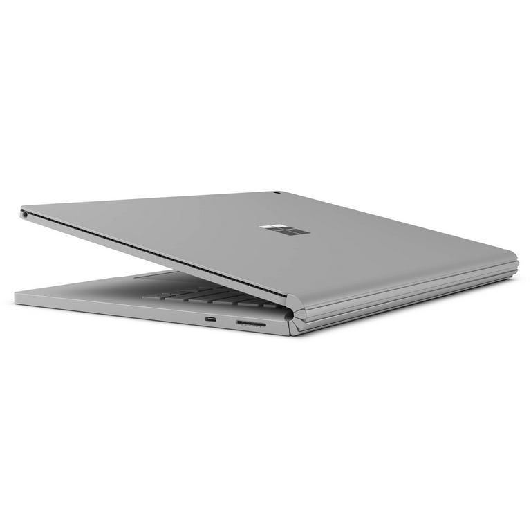 Microsoft CR7-00001 Surface Book, 16GB Memory, 512GB HDD, Intel Core i7-6600U, NVIDIA GeForce graphics, Silver, Windows 10 Professional