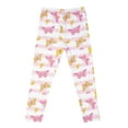 thumbnail image 6 of Diliba Toddlers Girls Leggings Soft Comfortable Pants Kids Classic Pants 2-Pack 4-5T, 6 of 7