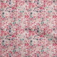 thumbnail image 1 of oneOone Velvet Pink Fabric Floral Craft Projects Decor Fabric Printed By The Yard 58 Inch Wide, 1 of 4