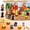 9PCS, variant on 5-Piece Halloween Resin Figurine Set DIY Craft Supplies Mini Pumpkin Witch Cat Sculpture for Micro Landscape Snow Globe Desk Display Festive Holiday Ornaments
