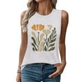 thumbnail image 4 of LiMoi Sleeveless Tops for Women Trendy Womens Tops Casual Summer Floral Shirts Tops for Women Dressy Casual, 4 of 5