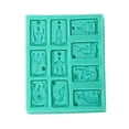 thumbnail image 1 of Techinal Card Necklace Epoxy Resin Mold Earrings Pendant Casting Silicone Mould DIY Crafts Jewelry Casting Tool, 1 of 13