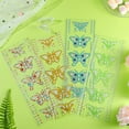 thumbnail image 7 of Butterfly Rhinestone Stickers Gem Self Adhesive Stickers Butterfly Diamond Stickers Butterfly Crystal Gems Sticker for DIY Craft, Cell Phones, Books, Cups, Photo Album Decorations, 7 of 7