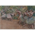 thumbnail image 3 of Edgar Degas 24x18 Black Modern Framed Museum Art Print Titled - Ballet Scene (C. 1907), 3 of 5