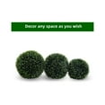 thumbnail image 5 of Home Artificial Plant Cedar Topiary Balls 2PCS, Topiary Ball Garden Spheres Decorative Balls for Outdoor Patio Garden and Indoor, Wedding Decoration, 5 of 7