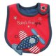 thumbnail image 5 of RV Babero Bebé Algodón Impermeable Pack de 3 uds Baberos Bandana Babero para Bebé Niño de 3 a 24 Meses Rojo Verde, 5 of 5