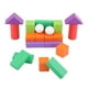 thumbnail image 2 of Bloques de construcción de madera, juguete de apilamiento de clasificación de formas, juguetes matemáticos sólidos geométricos, juguete de apilamiento 22 piezas, 2 of 8