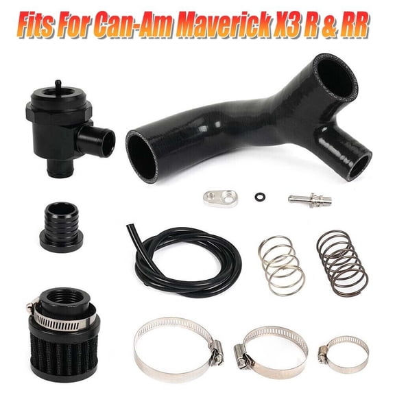 Can-Am Maverick 2020-2024 X3 R & RR Turbo Diverter Valve Kit BOV XRS XRC XMR XDS